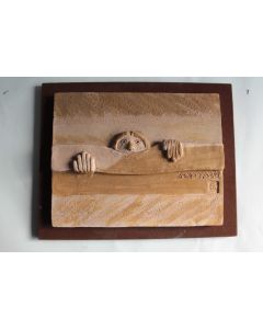 Sara ENGEL Sculpture murale La curieuse Art contemporain