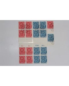 Timbres Suisse Europa bloc x4 1964 FDC et neufs