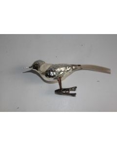 Ancienne Décoration Noël verre Oiseaux