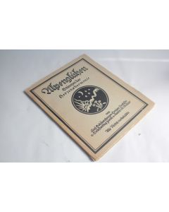 Livre Alpengluhen Stimmen der herzenharmonie 1920 avec illustration