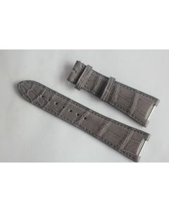 FREDERIQUE CONSTANT Bracelet montre croco Gris 25 mm
