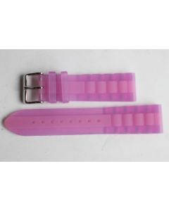 Bracelet silicone rose pour Montre  22 mm