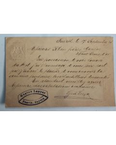 CPA entier postale Allemagne Fuerth Bayern