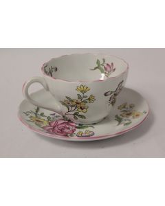 Tasse porcelaine Spode Marlborough Sprays Angleterre