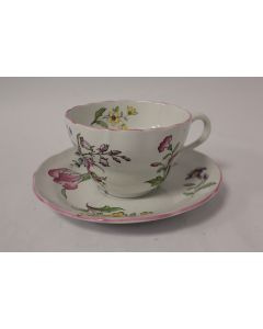 Tasse porcelaine Spode Marlborough Sprays Angleterre