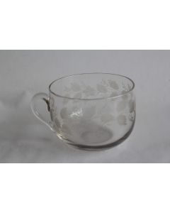 Ancien Verre de cure gravé