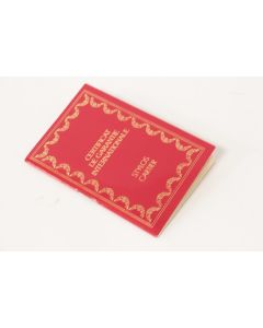 CARTIER Garantie pour stylo 