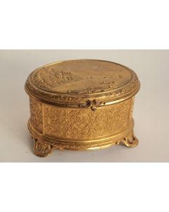 Coffret à bijoux Chapelle de Guillaume Tell Suisse XIXe siècle