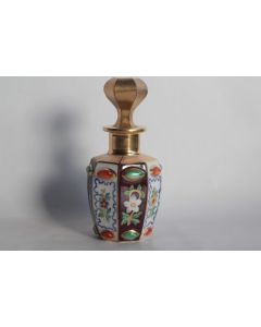 Flacon à parfum porcelaine XIXe siècle