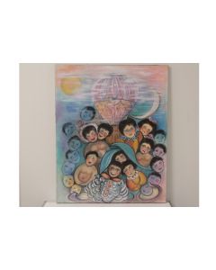 Tableau peinture Jehany Art naïf Thonon-les-Bains