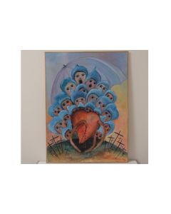 Tableau peinture Jehany Art naïf Thonon-les-Bains