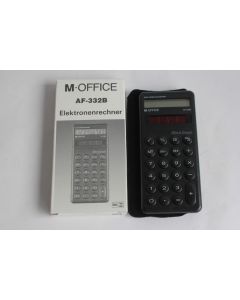 Calculatrice solaire vintage M-Office AF-332B