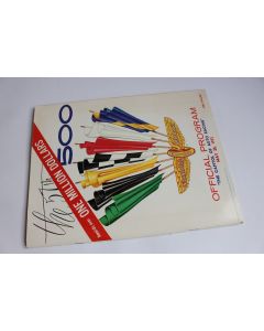Programme officiel INDIANAPOLIS 500 1973