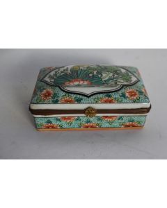 Ancienne boite porcelaine Chine