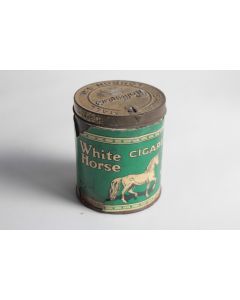 Boîte à Cigarettes tôle Tabac white cigarettes horse rothman's