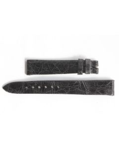 PATEK PHILIPPE Bracelet montre cuir noir 16 mm