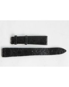PATEK PHILIPPE Bracelet montre cuir noir 18 mm
