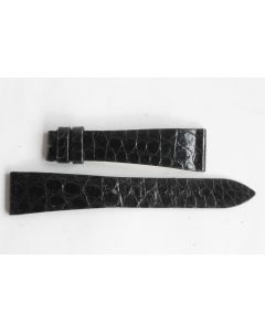PATEK PHILIPPE Bracelet montre cuir noir 20 mm
