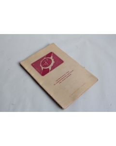 Livre Les principaux types de chronographes expliqués par leurs cadrans 1952