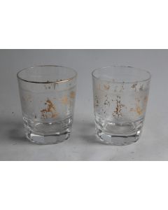 VAL ST LAMBERT Verres à whisky cristal Danse de Flore
