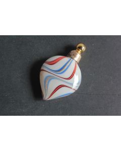 Ancien petit flacon à parfum verre soufflé
