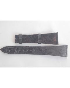 PATEK PHILIPPE Bracelet montre cuir noir 20 mm