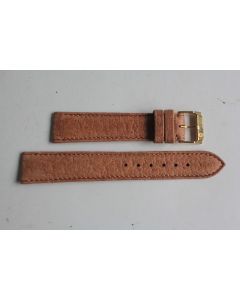 Bracelet montre Kaufmann Peccari marron 18 mm + boucle
