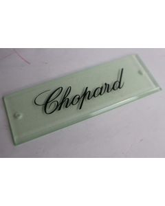 Plaquette pub montres CHOPARD