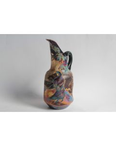 MULLER Croismare Pichet fluogravure Sorcier 1900 Art Nouveau