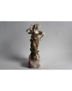 Bronze Chryséléphantine Louis BARTHÉLEMY Danseuse