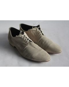 Hugo BOSS Derbies en daim Blanc T45
