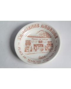 Coupelle céramique GIEN Auberge place du marché Vonnas AIN