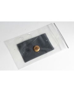 CHANEL Bouton métal doré Chanel Paris vintage
