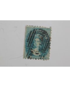 Timbre Colonie anglaise Tasmanie Victoria four pence 1864-1870