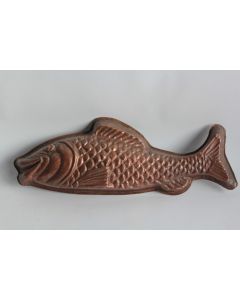 Ancien Moule cuivre Poisson