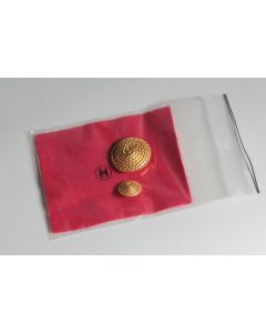 CHANEL Boutons métal doré vintage