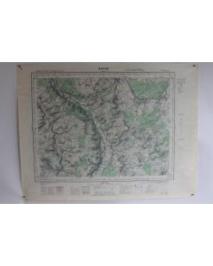 Ancienne Carte IGN Bayon 1/50000 type 1922