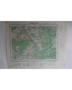 Ancienne Carte IGN Rambervillers 1/50000 type 1922