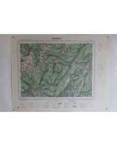 Ancienne Carte IGN Gérardmer 1/50000 type 1922