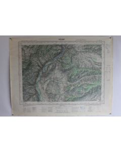 Ancienne Carte IGN Vienne 1/50000 type 1922