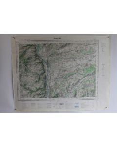 Ancienne Carte IGN Serrières 1/50000 type 1922