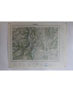 Ancienne Carte IGN Tournon 1/50000 type 1922