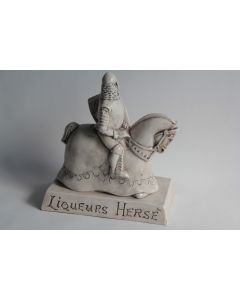 Chevalier céramique Liqueurs Hersé
