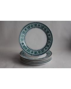 6 Assiettes à dessert faïence Syra Sarreguemines