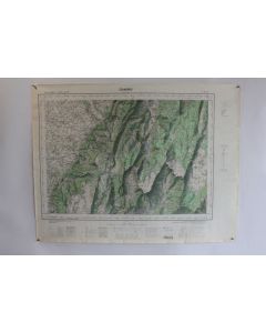 Ancienne Carte IGN Charpey 1/50000 type 1922