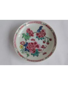 Coupelle porcelaine Chine Famille rose Compagnie des Indes XVIIIe siècle