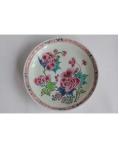 Coupelle porcelaine Chine Famille rose Compagnie des Indes XVIIIe siècle