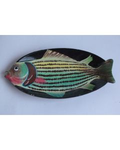 Vide poche papier mâché laqué Poisson