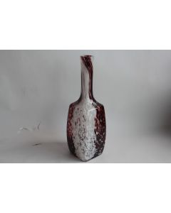 Carafe verre soufflé moucheté Clichy Legras Saint Denis