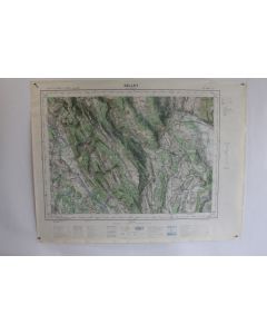 Ancienne Carte IGN Belley 1/50000 type 1922